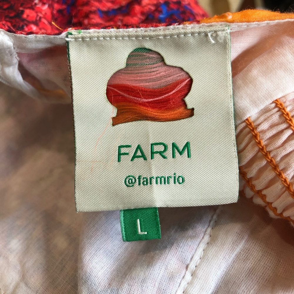 Farm Rio, some vibe floral color block romper - Picture 4 of 15